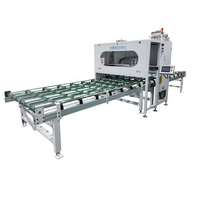 Η γραμμή ψεκασμού κόλλας για EPS XPS ή Aluminium Honeycomb Panels Precision Coating