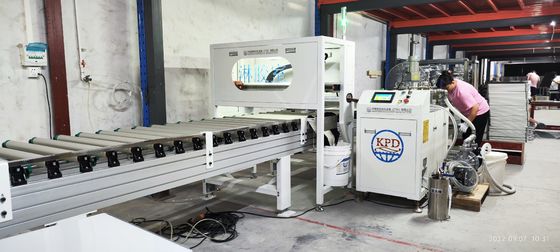 Ηλεκτρονικά εξαρτήματα AB Μέρος PU Μηχανή ψεκασμού συγκολλητικών για πάνελ από ανοξείδωτο χάλυβα