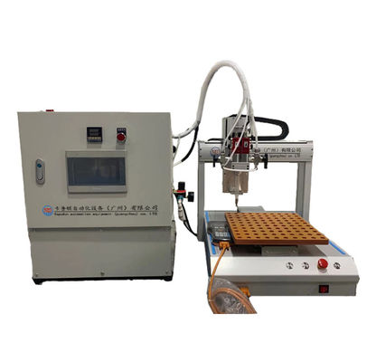 Βιομηχανικό ρομπότ διανομής κόλλων PCB KPD-300 αυτόματο σύστημα διανομής κόλλας