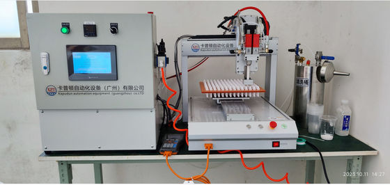 Δύο μέρη Εποξυδερκτικό Σύστημα SMT PCB Ηλεκτρονική Μηχανή Χύτευσης και Χύτευσης για Φώτα LED