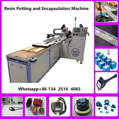 Αυτοκίνητο PU αυτοκόλλητο Epoxy Resin Potting Machine Ab διανομέας κόλλας δύο εξαρτημάτων Διανομέας πλήρωσης