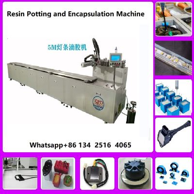 Αυτοκίνητο PU αυτοκόλλητο Epoxy Resin Potting Machine Ab διανομέας κόλλας δύο εξαρτημάτων Διανομέας πλήρωσης