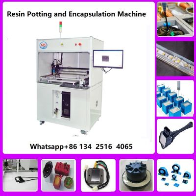 Αυτοκίνητο PU αυτοκόλλητο Epoxy Resin Potting Machine Ab διανομέας κόλλας δύο εξαρτημάτων Διανομέας πλήρωσης
