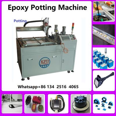 Μηχανή 2k epoxy potting για μετατροπείς DC-DC, προστασία PCB, συναθροίσεις LED driver & SPD potting